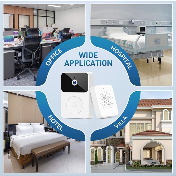 Wireless Video Doorbell Camera Anti-Theft Night Vision 2.4Ghz WiFi Only - Picture 6 of 11